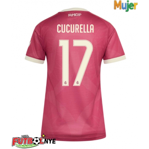 Camiseta Real Madrid Marc Cucurella #17 Tercera Equipación para mujer 2026-27 manga corta